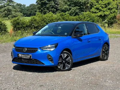 Used Vauxhall Corsa-e Elite 100 kW (136 HP) 2022 Blue Hatchback