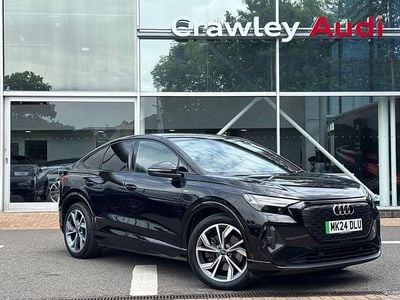 Black Used 2024 Audi Q4 Sportback e-tron Comfort SUV | £31,990 (Good price)