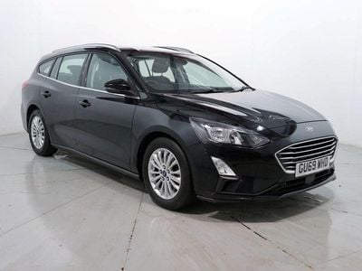 Black Used 2019 Ford Focus Titanium Estate | £11,700 (Fair price)