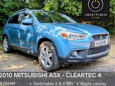Used Mitsubishi ASX 150 HP (110 kW) 2010 Blue SUV