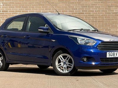 Used Ford Ka Plus Zetec 70 HP (51 kW) 2017 Blue Hatchback