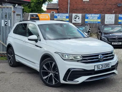 Used VW Tiguan R-line 2021 White SUV
