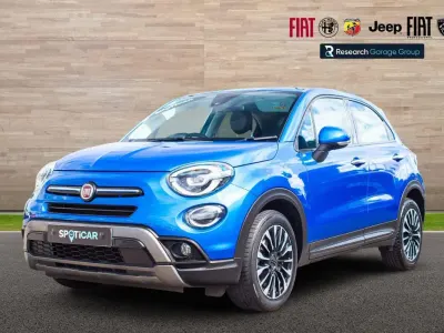 Used Fiat 500X Cross 120 HP (88 kW) 2018 Blue SUV