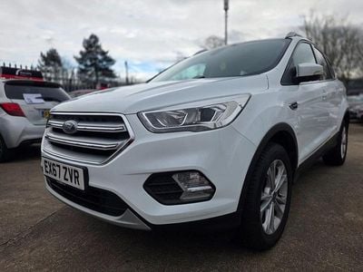 Used Ford Kuga Titanium 150 HP (110 kW) 2017 White SUV
