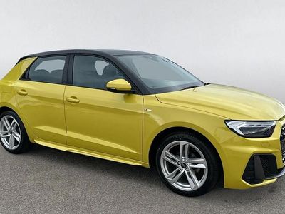 Used Audi A1 S-Line 95 HP (69 kW) 2022 Yellow SUV