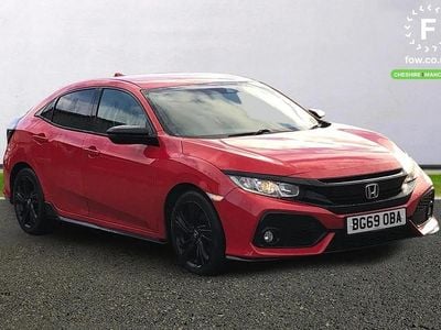 Used Honda Civic Dynamic 126 HP (92 kW) 2019 Red Hatchback