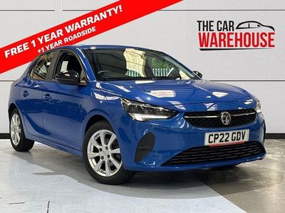 Used Vauxhall Corsa Edition 75 HP (55 kW) 2022 Blue Hatchback