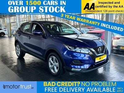 Used Nissan Qashqai Acenta Premium 140 HP (102 kW) 2019 Blue SUV
