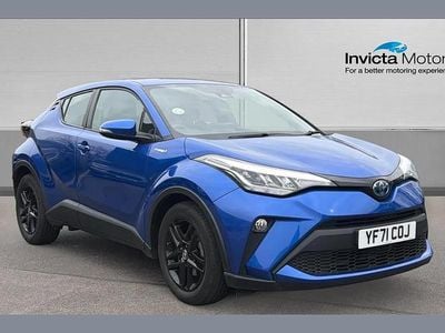 Used Toyota C-HR 122 HP (89 kW) 2021 Nebula blue metallic SUV