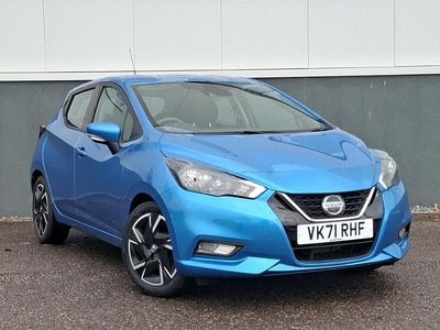 Blue Used 2021 Nissan Micra Acenta Hatchback | £13,998 (A bit pricey)