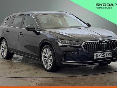 Used Skoda Superb SE L 142 HP (104 kW) 2025 Midnight black metallic Estate