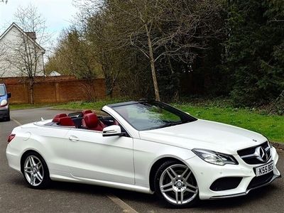 used Mercedes E250 E Class 2.1CDI AMG Line Cabriolet G Tronic+ Euro 5 (s/s) 2dr