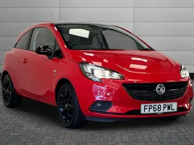 Used Vauxhall Corsa 74 HP (54 kW) 2019 Red Hatchback