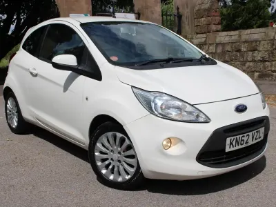 Used Ford Ka Zetec 2012 White Hatchback