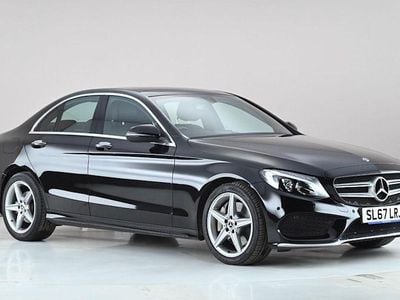 Used Mercedes C250 AMG Line Premium 204 HP (150 kW) 2017 Black Sedan