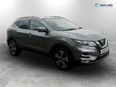 Used Nissan Qashqai N-Connecta 110 HP (80 kW) 2018 Grey SUV