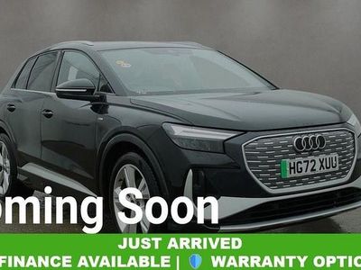 Used Audi Q4 e-tron S-Line 125 kW (170 HP) 2023 Black SUV