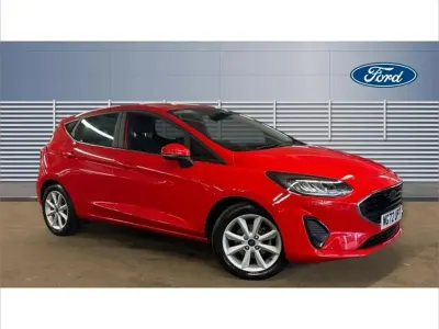 Used Ford Fiesta Trend 99 HP (72 kW) 2023 Red Hatchback