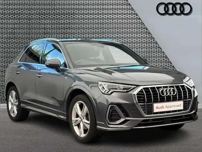 Used Audi Q3 S-Line 150 HP (110 kW) 2019 Grey SUV
