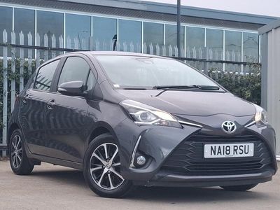 Used Toyota Yaris 111 HP (81 kW) 2018 Grey Hatchback