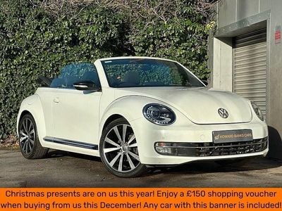 White Used 2016 VW Beetle Sportline Cabriolet | £11,500 (Fair price)