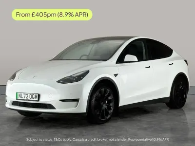 Used Tesla Model Y Long Range AWD 378 kW (514 HP) 2022 White SUV