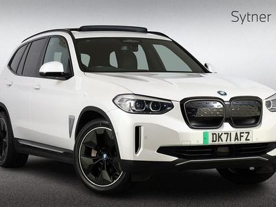 White Used 2021 BMW iX3 Shadowline SUV | £25,750 (Fair price)