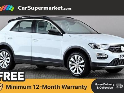 Used VW T-Roc SE 116 HP (85 kW) 2020 White SUV