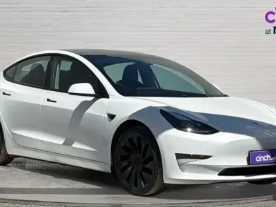 Used Tesla Model 3 Performance 461 kW (627 HP) 2022 White Sedan