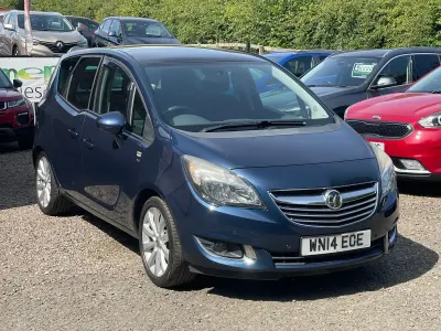 Used Vauxhall Meriva 140 HP (102 kW) 2014 Blue MPV
