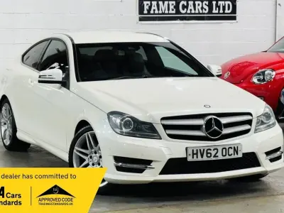 Used Mercedes C180 AMG 2012 White Coupe