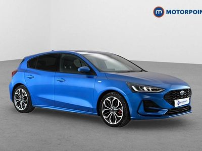 Used Ford Focus ST-Line X 155 HP (114 kW) 2023 Blue Hatchback