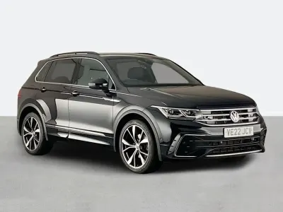 Used VW Tiguan R-line 150 HP (110 kW) 2022 Black SUV