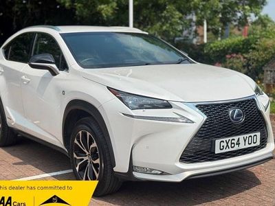 White Used 2014 Lexus NX300h Sport Line SUV | £14,695 (Expensive)