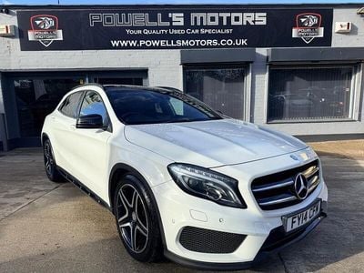 White Used 2014 Mercedes GLA250 AMG line SUV | £9,995 (Fair price)