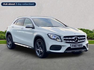 White Used 2017 Mercedes GLA220 AMG Line Premium SUV | £16,820