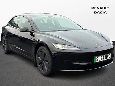 Black Used 2024 Tesla Model 3 RWD Sedan | £29,000 (Expensive)