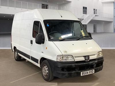 White Used 2004 Peugeot Boxer Van | £3,295