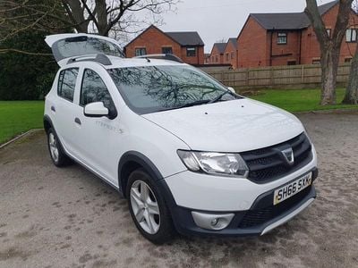 White Used 2016 Dacia Sandero Ambiance Hatchback | £2,695 (Good price)