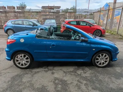Used Peugeot 206 Allure 2007 Blue Cabriolet