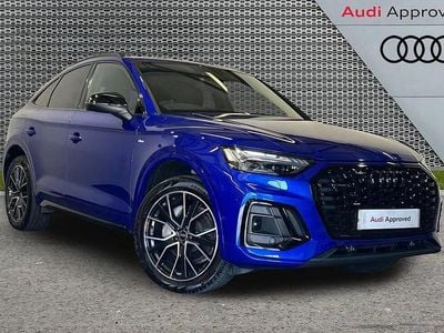 Begagnad Audi Q5 Sportback Black Edition 200 HK (147 kW) 2024 Blå SUV