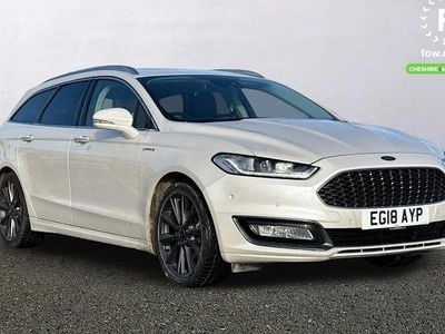 Used Ford Mondeo Vignale 209 HP (153 kW) 2018 White Estate