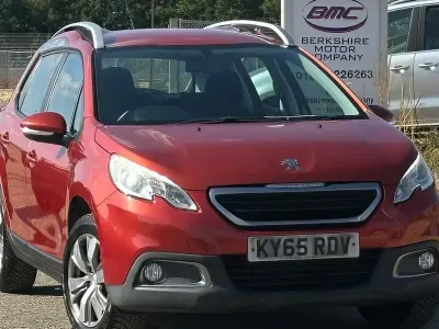 Used Peugeot 2008 Active 100 HP (73 kW) 2015 Red SUV