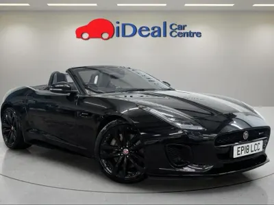 Usado Jaguar F-Type R-Dynamic 300 HP (220 kW) 2018 Preto Cabrios