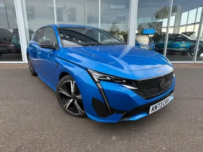 Used Peugeot 308 GT 129 HP (94 kW) 2023 Blue Hatchback