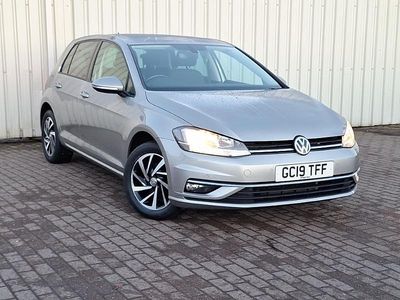 Used VW Golf VII Match 115 HP (84 kW) 2019 Silver Hatchback