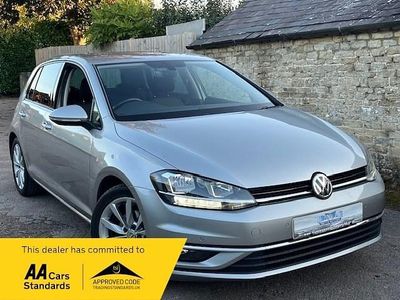 Silver Used 2018 VW Golf VII GT Hatchback | £15,399 (Fair price)