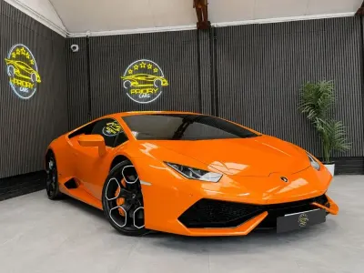 Used Lamborghini Huracán 610 HP (448 kW) 2015 Orange Coupe