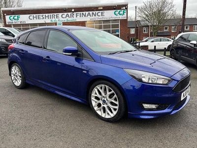 Blue Used 2018 Ford Focus ST-Line Hatchback | £7,450 (Good price)