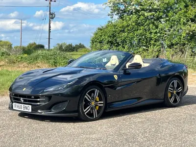 Used Ferrari Portofino 600 HP (441 kW) 2018 Black Cabriolet
